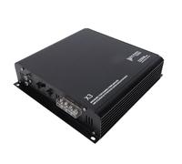 Akozon Amplificador Coche 2 Canales 5200W Potencia Máxima 2x200W RMS Protección Cortocircuitos Control Baja Frecuencia Conmutación Fase Puenteable para Subwoofer Barco UTV CMB0135