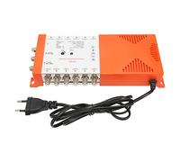 Akozon Amplificador de Distribución de 12 Canales con Bucle IRS - Divisor de Distribución en Cascada de 12 Vías para Señales de Radio Sat y TERR