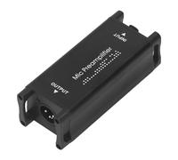 Akozon Amplificador de Preamplificador de Teléfonos Dinámico de Alta Ganancia con bajo Ruido, Amplificación sin Pérdidas, Ganancia de Micrófono de 25 DB para Grabación de Estudio y Transmisión en Vivo