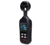 Akozon Anemómetro Digital de Alta Precisión UA965 Medidor de Velocidad del Viento de Mano 0,4 30 M/s con Pantalla LCD para Surfear, Navegar, Volar Cometas, Pruebas de HVAC