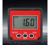 Akozon Ángulo Digital Medidor de ángulo con Pantalla Digital Inclinómetro de 3 con Herramienta de Medición Inferior - Herramientas y Mejoras para el Hogar/de Medición y Diseño/Transportadores