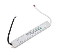 Akozon Apto para Controlador LED Adaptador de Transformador de Fuente de Alimentación de bajo Voltaje de 24 V a Prueba de Agua IP67 para Lámparas y Cámaras de Seguridad Entrada de CA de 85-264 V