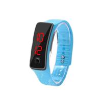 Akozon Aquí Cinco Puntos de Venta Optimizados para el Reloj Deportivo LED Algoritmo A9 Personalizado Correa de Silicona Reloj de Pulsera con Pantalla Electrónica con Esfera Digital de 12 Horas