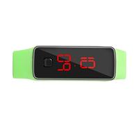 Akozon Aquí Cinco Puntos de Venta Optimizados para el Reloj Deportivo LED Algoritmo A9 Personalizado Correa de Silicona Reloj de Pulsera con Pantalla Electrónica con Esfera Digital de 12 Horas
