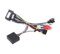 Akozon Arnés de Cableado de Audio con Caja de Bus Can de Repuesto de 16 Pines para Cruze Malibu, Arnés de Cableado de Radio Apto para Cruze