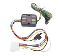 Akozon Arnés de Cableado de Enganche de Remolque de 4 Pines, Conector T Arnés de Enganche de Remolque Lateral del Vehículo, Reemplazo Estable para Passport 2019-2025, Luces Traseras,