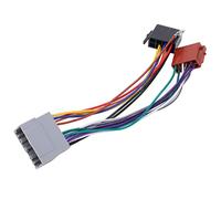 Akozon Arnés de Cables Estéreo para 300 2004-2007 Adaptador de Corriente para Radio de Automóvil Conector de Repuesto Cables Prepelados de Plástico ABS Fácil Instalación