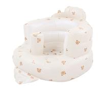 Akozon Asiento Inflable para Bebés, Bañera Infantil CH Aire a Aire Plegable Niñera Inofensiva