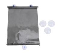 Akozon Auto Retráctil Roller Sun Shade Block Fuerte Parabrisas Sun Widshield Shade Ventana de Automóvil Material de PVC Universal (40 * 60cm)