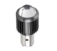 Akozon BA20D Motocicleta Bombilla de Faro LED Lámpara de luz de Faro de Haz Alto/bajo