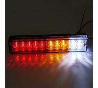 Akozon Barra de Luz Trasera de Camión LED 2 Piezas Señal de Freno Marcha Atrás Luz Trasera Impermeable para Camión Recogida de Remolque de Barco RV UTV UTE Caravanas(12V)