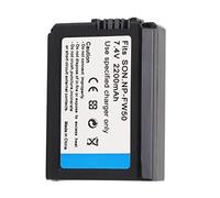 Akozon Batería de Litio NP FW50 para A6000 A6300 A7 A7II A7SII RX10 RX10II - Batería de Cámara de Alta Densidad de 2200 MAh