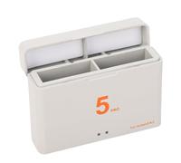 Akozon Batería Rápida con Indicador LED y Cable Tipo C para Cámaras OSMO Action 3 y 4