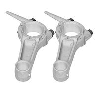 Akozon Biela de Cigüeñal 2pcs para Generadores de Gasolina 168F/gx160/gx200 2 2.5kW Compatible