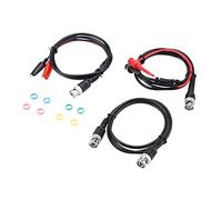 Akozon bnc cable a2 cocodrilo 4m P1260 Montaje de Cable Coaxial BNC a BNC Chip de Cocodrilo