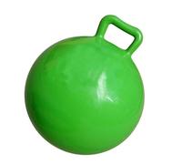 Akozon Bola Que Despide Inflable del Color Jum Hop con la Manija para los Ornamentos Divertidos del Ejercicio de los Adultos (Green)
