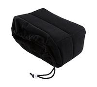 Akozon Bolsa Acolchada Ajustable para Cámara DSLR, Accesorios para Lentes, Color Negro (Black)