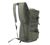 Akozon Bolsa de Cerda de Engranaje de de Pesca de Gran Capacidad - Mochila de Señuelos de Varilla Cilíndrica con Correas de Hombro Acolchado Ajustable (Ejercito Verde)