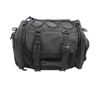 Akozon Bolsa de de Motocicleta 19L/26L Expandible con Cubierta Lluvia y Correa para el Hombro - Bolsa Equipaje Versátil para Bicicletas, Scooters y Motocicletas Gira