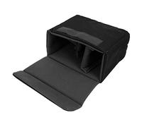 Akozon Bolsa de Inserción de Lente de Cámara DSLR, Impermeable, Gruesa, a Prueba de Golpes, Funda de Partición Acolchada, Color Negro (Black)