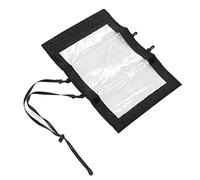 Akozon Bolsa Transparente Impermeable para Mapas de Senderismo con 2 Correas, Funda Seca de TPU para Mapas y Dispositivos Electrónicos, Camping, Kayak, Accesorios de Viaje