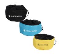 Akozon Bolsas de Almacenamiento de Mangueras de Vehículos Recreativos multifuncionales: Accesorios para Vehículos Recreativos para Mangueras de RV de Agua Dulce y Alcantarillado, Cables Eléctricos |