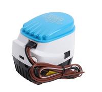 Akozon Bomba de Achique Automática de 24 V y 1100 GPH con Interruptor de Flotador Integrado, Salida de 1 1/8 Pulgadas para Barcos y yates.