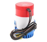 Akozon Bomba de Achique Sumergible de 1100 Gph 12 V Bomba de Barco Marino con Protección Antiesclusa de Aire, Ejes de Acero Inoxidable, Silenciosa para Barcos de Pesca Yates