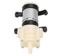 Akozon Bomba de agua de diafragma autocebante 12V 1.5-2L / min para agua marina/aire/líquido, lavado de autos