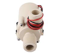 Akozon Bomba de Circulación Solar de 24V, Motor sin Escobillas de 8L/min para Sistemas de Refrigeración de Calefacción Solar, Calentador, Calefacción de Suelo, Sumergible, Resistente Al Agua