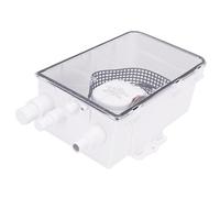 Akozon Bomba de Sumidero de Ducha Marina, Entrada Múltiple, Arranque Automático, Drenaje de Barco RV