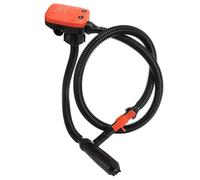 Akozon Bomba de Transferencia de Eléctrica Bomba de Extracción de Aceite de Alta Velocidad de 12 V 2,4 GPM con 3 Adaptadores de Sifón a Batería para Gasolina de Recipiente Portátil a Prueba de