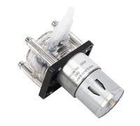 Akozon Bomba Peristáltica de Flujo Grande Bomba Dosificadora de Alta Calidad para Laboratorio de Acuario 500 Ml/min, Dosificadora de Líquido Grande, 12 V/24 V, Negro, sobre el Suelo, 500 Ml/min 24