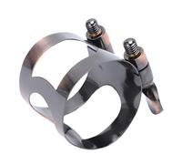 Akozon Boquilla de Metal de Repuesto para Clarinete y Accesorio Eficaz para Instrumentos musicales. (Antiguo rojizo)