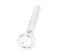 Akozon Boquilla De Trompeta De Accesorios De Entrenamiento De Instrumentos Chapados En Plata Boquilla De Latón Para Cuerno De Saxofón - Instrumentos Musicales/Accesorios Para/Latón