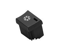 Akozon Botón De Control Del Aire Acondicionado Del Aire Acondicionado Del Automóvil Tapa Del Panel De Control De Clima Repuesto Para Serie 3 E90 E91 E92 E93 2005-2012