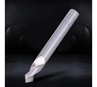Akozon Broca de Punto de Acero de Tungsteno HRC 55, Brocas de Centrado de Doble Uso de 90 Grados para Trabajar Metales, Brocas de Alta Dureza y Larga Duración con Baja Fricción