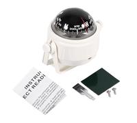 Akozon Brújula Barco Brújula Barco Brújula de navegación marina de fijación en soporte para montaje empotrado magnético pequeño Brujula Barco electrónico marina digital