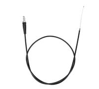 Akozon Cable Acelerador Atv 127cm Regulable Recto Negro | Aleación de Aluminio, Control de Tracción Atv, Accesorios de Motocicleta, Montaje TRAIL 90 C70 CT90 ST90, 1 Pieza