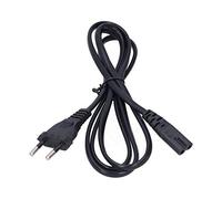 Akozon Cable Adaptador de Corriente de 1 M para Cámaras Digitales y Electrónica - Cable de Alimentación para Lámpara de 2,5 A, Fuente de Alimentación Compatible con IEC320-C7 para Electrodomésticos