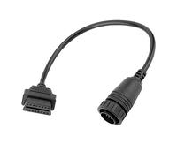 Akozon Cable adaptador de diagnóstico OBD2 14 pines a OBD2 16 pines Adaptador Herramienta de escaneo OBD2 Adaptador de diagnóstico de Conector para coches Sprinter