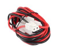 Akozon Cable de Alimentación CC de Radio Móvil de 9,8 Pies para TK7180 TK8180 TK7302 TK8302 NX820 Cable de Alimentación de 12 V con Fusibles