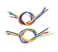 Akozon Cable de Conexión de Circuito Interno de 10 Piezas para Accesorios de bajo de Guitarra Eléctrica 19 Cm, Cable de Guitarra Eléctrica de 10 Piezas para Instrumentos de Cuerda de bajo (19cm)