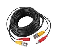 Akozon Cable de Extensión CCTV BNC + 2,1 Mm CC - Cable de Vídeo Coaxial de 5 M para Sistemas de Seguridad Domésticos y Comerciales (10M)