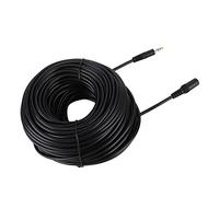 Akozon Cable de Extensión de Audio Macho a Hembra de 3,5 Mm - Cable Auxiliar para Auriculares de Smartphone, Estéreo, 15 M de Longitud, Compatibilidad Universal, Sonido de Alta Fidelidad (30 m /
