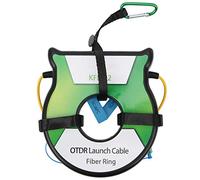 Akozon Cable de Lanzamiento de Fibra óptica OTDR Monomodo 9/125um 1km OS2 SCAPC-SCUPC Conector Accesorios Profesionales