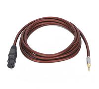 Akozon Cable de Señal Balanceada XLR Hembra a Cable de Micrófono de 3,5 Mm XLR a de 1/8 de Pulgada - Electrónica/Auriculares, Audífonos y Accesorios (JD6018)