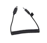 Akozon Cable Disparador Remoto de Cámara MC Dc2 0 5M para Dslrs 3 5Mm Ideal Selfies Fotos de Grupo (3,5 mm-N3)