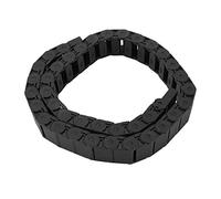 Akozon Cadena de arrastre 1 metro 15 mm x 30 mm Cadena de arrastre de cable de nylon Prevenir el enredo Accesorio de máquina de grabado