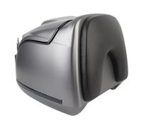 Akozon Caja de 38L - Estuche de Almacenamiento Universal con Bloqueo de Llave, Se Adapta Al Casco y los, el Tronco de la para el Transportista de Equipaje de Bicicleta (Gray)